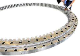 Slewing bearing quality inspection