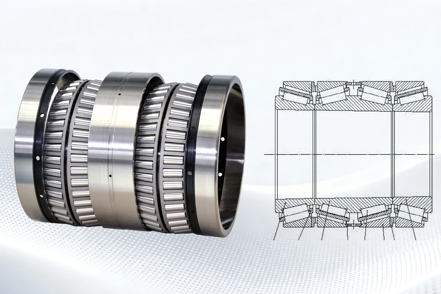 How to Install and Align a Four Row Tapered Roller Bearing Correctly? How to Install and Align a Four Row Tapered Roller Bearing Correctly?