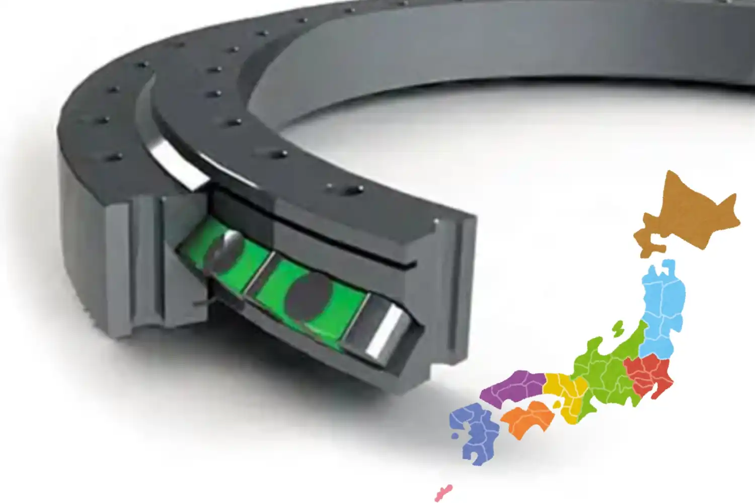 China vs Japan Crossed Cylindrical Roller Slewing Bearings Price Analysis