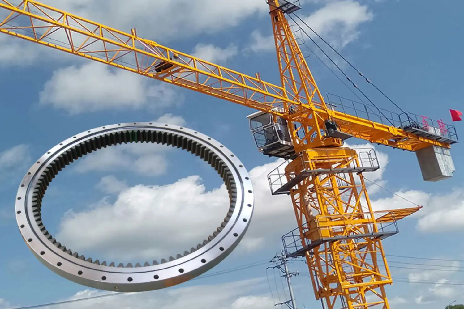 Where to Buy OEM Komatsu Tower Crane Slewing Bearings in China?