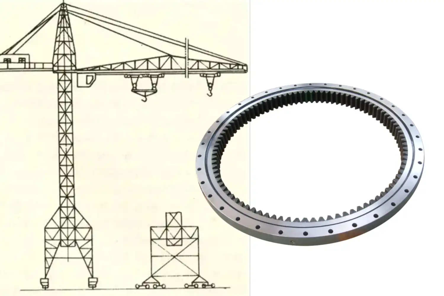 Where to Buy OEM Komatsu Tower Crane Slewing Bearings in China? Where to Buy OEM Komatsu Tower Crane Slewing Bearings in China?