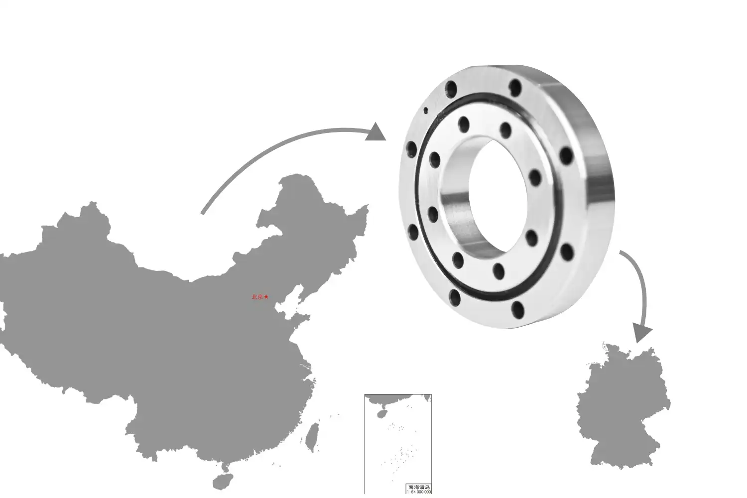Why Germany OEMs Import China Crossed Cylindrical Roller Slewing Bearings?