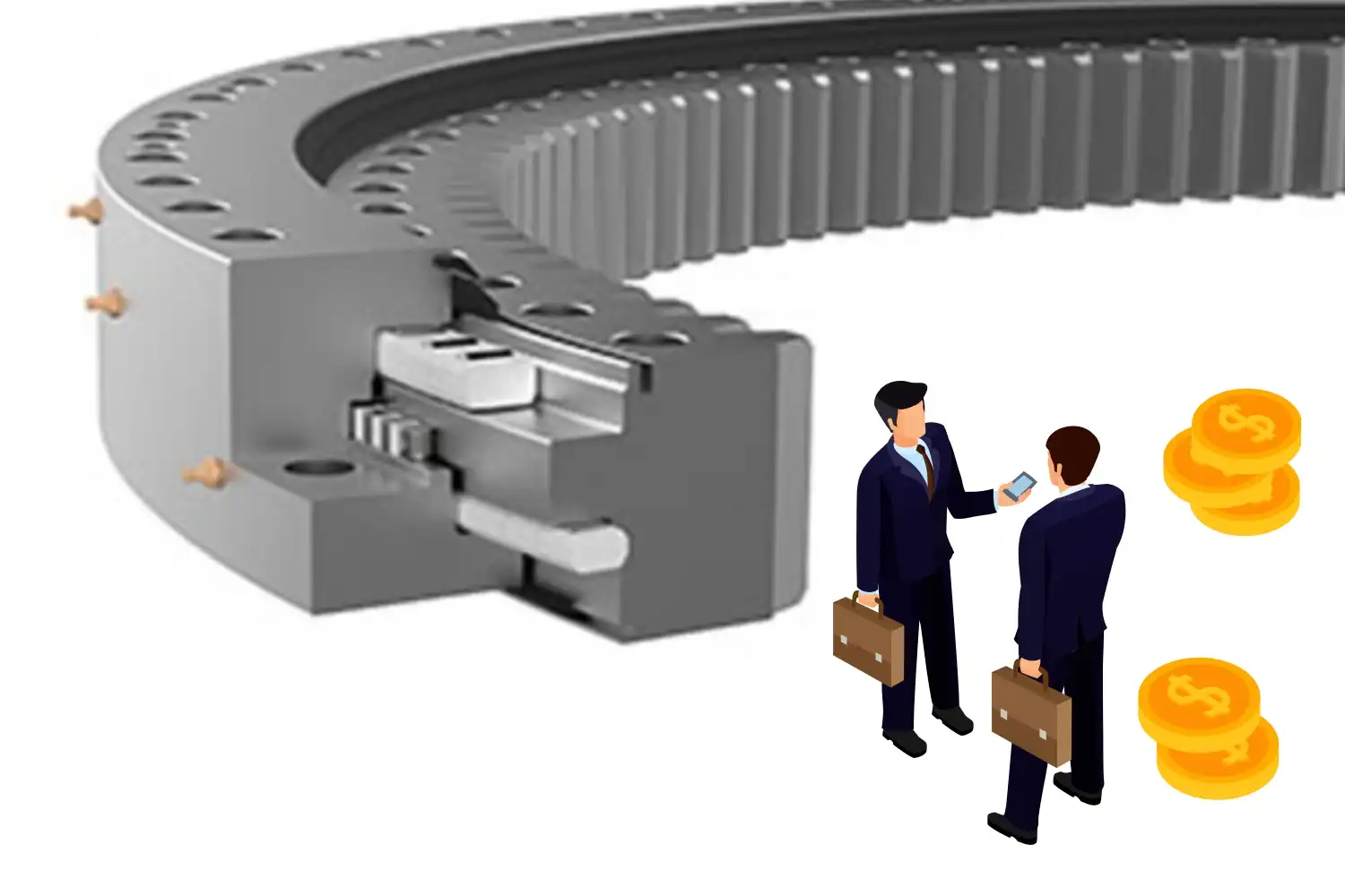 Where to Buy Large Diameter Triple Row Roller Slewing Bearings？