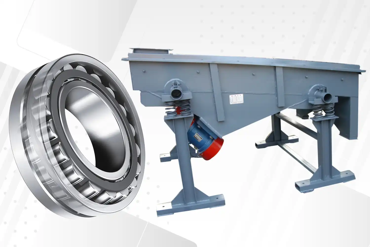 How Are Spherical Rollers Used in Vibrating Screens?