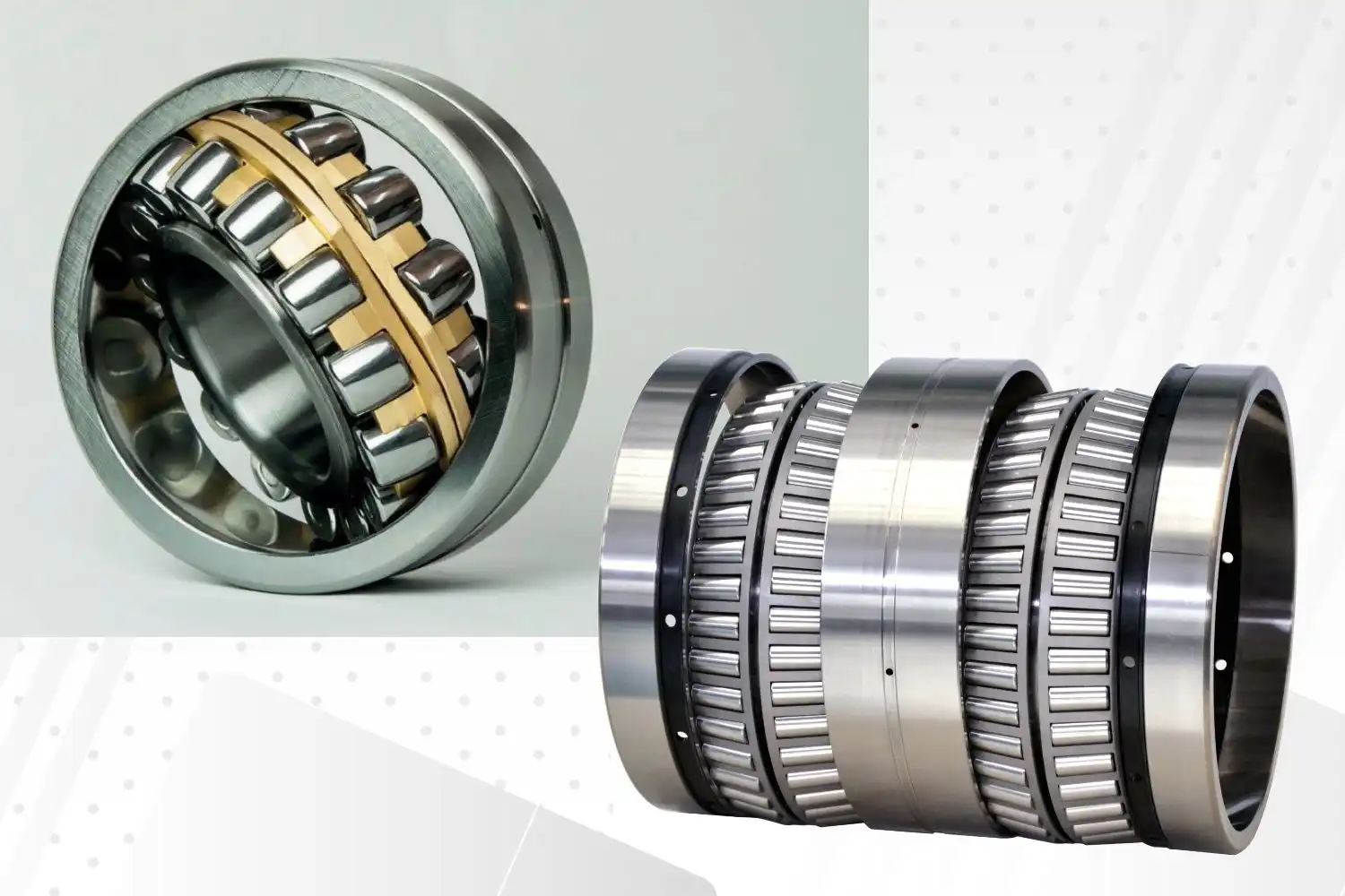 Four Row Tapered Roller Bearing vs Spherical Roller Bearing: Key Differences