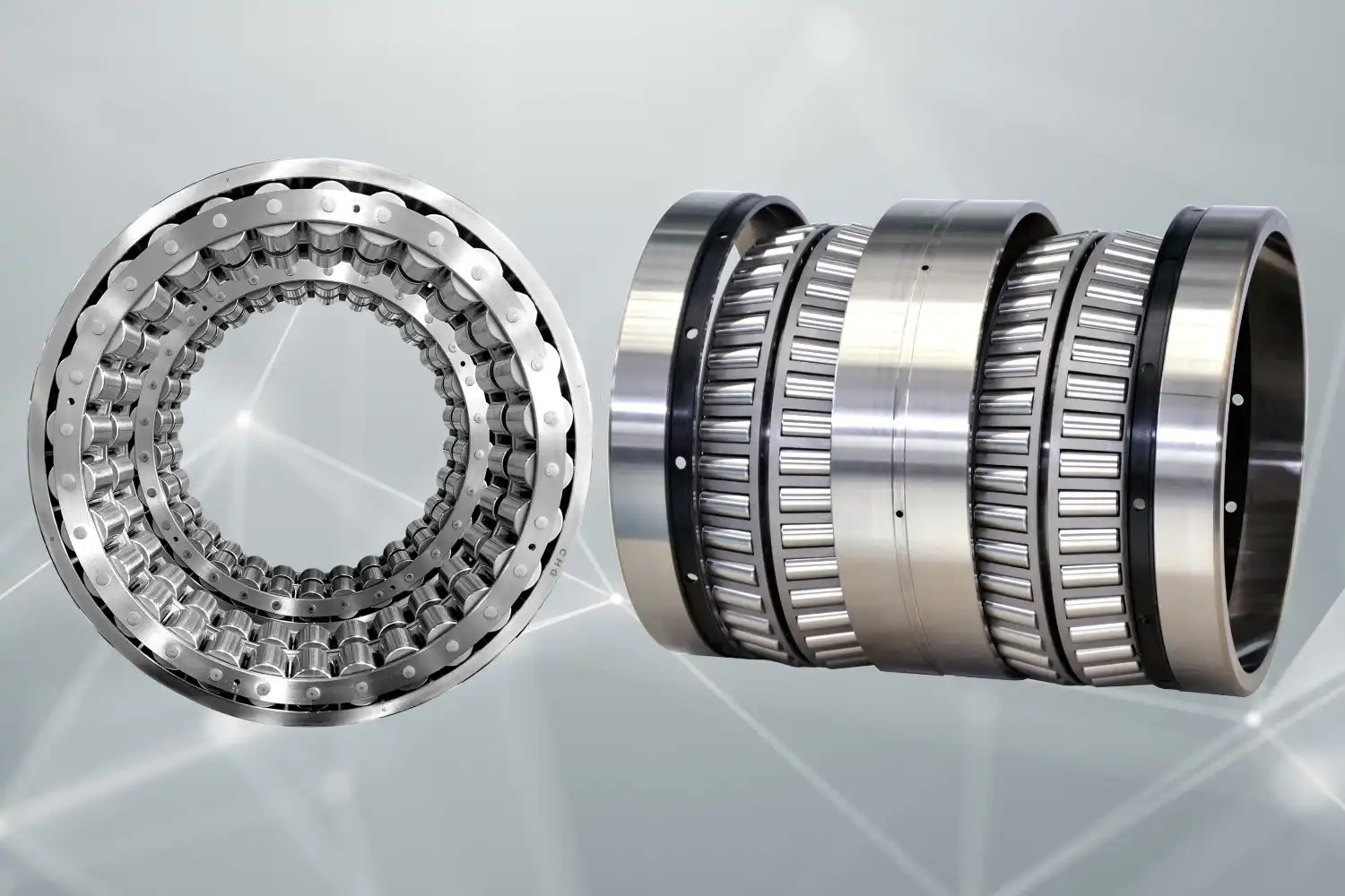 Four Row Tapered Roller Bearing vs Cylindrical Roller Bearing: Performance