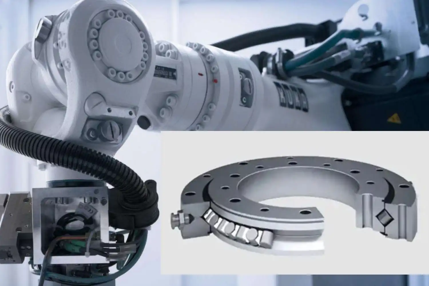 Cross Roller Slewing Bearings for Compact Rotating Mechanisms
