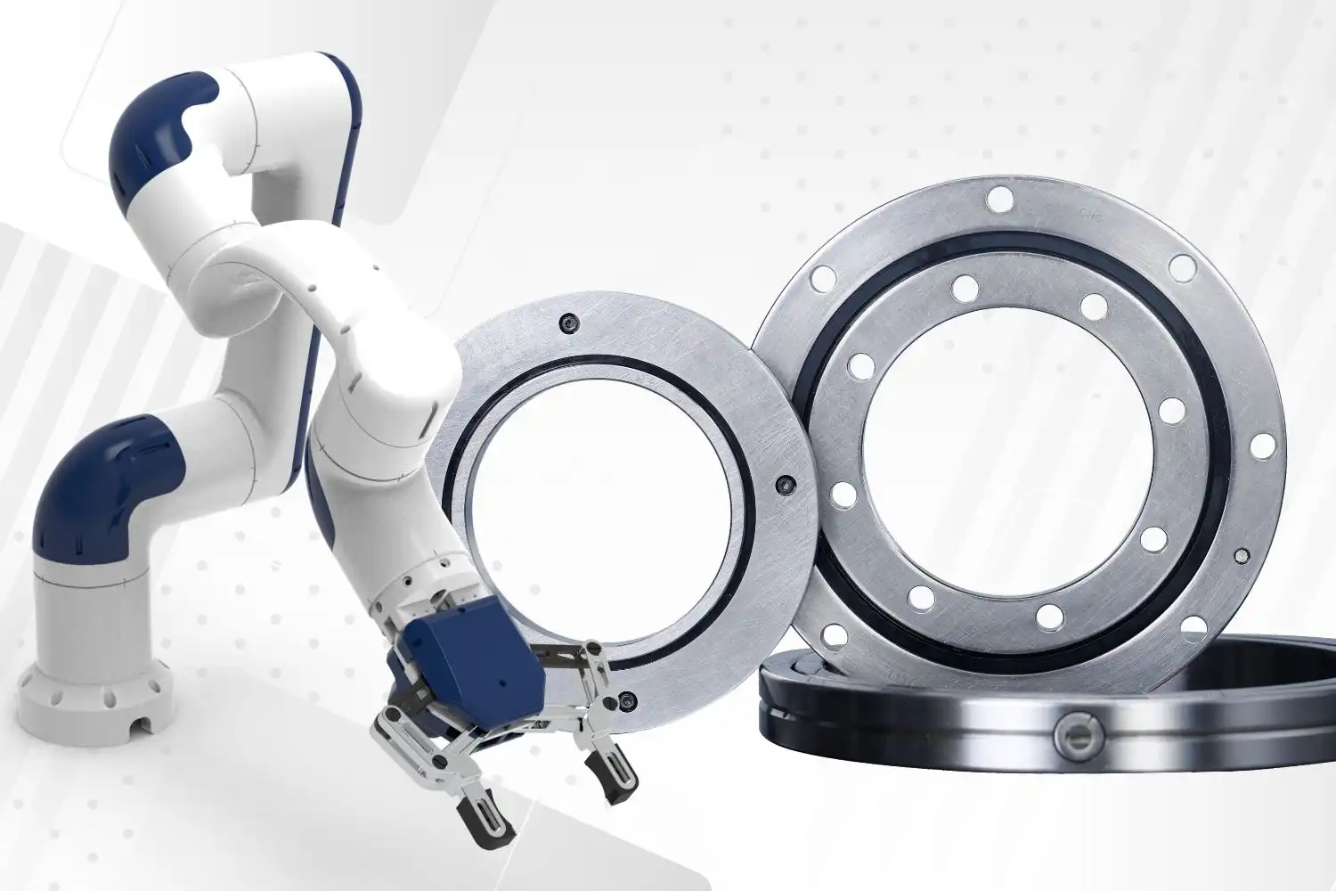 Ru Cross Roller Bearings for Turntables and Rotary Tables