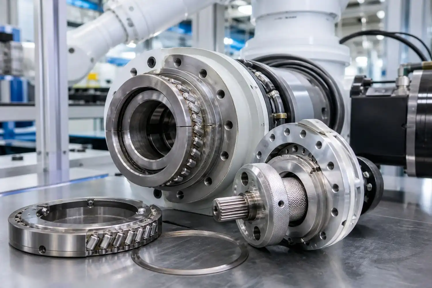 Bantalan Crb: Roller Silang yang Kompatibel dengan IKO untuk Sambungan Robot