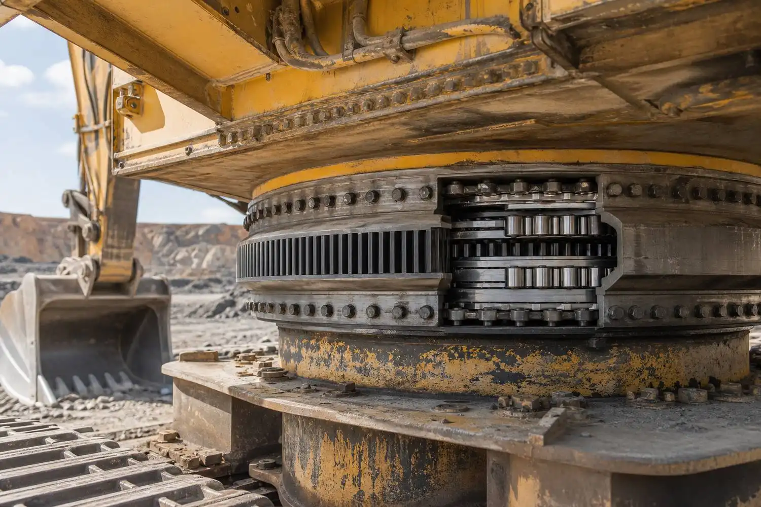 Is a Three Row Roller Slewing Bearing Best for Excavators?