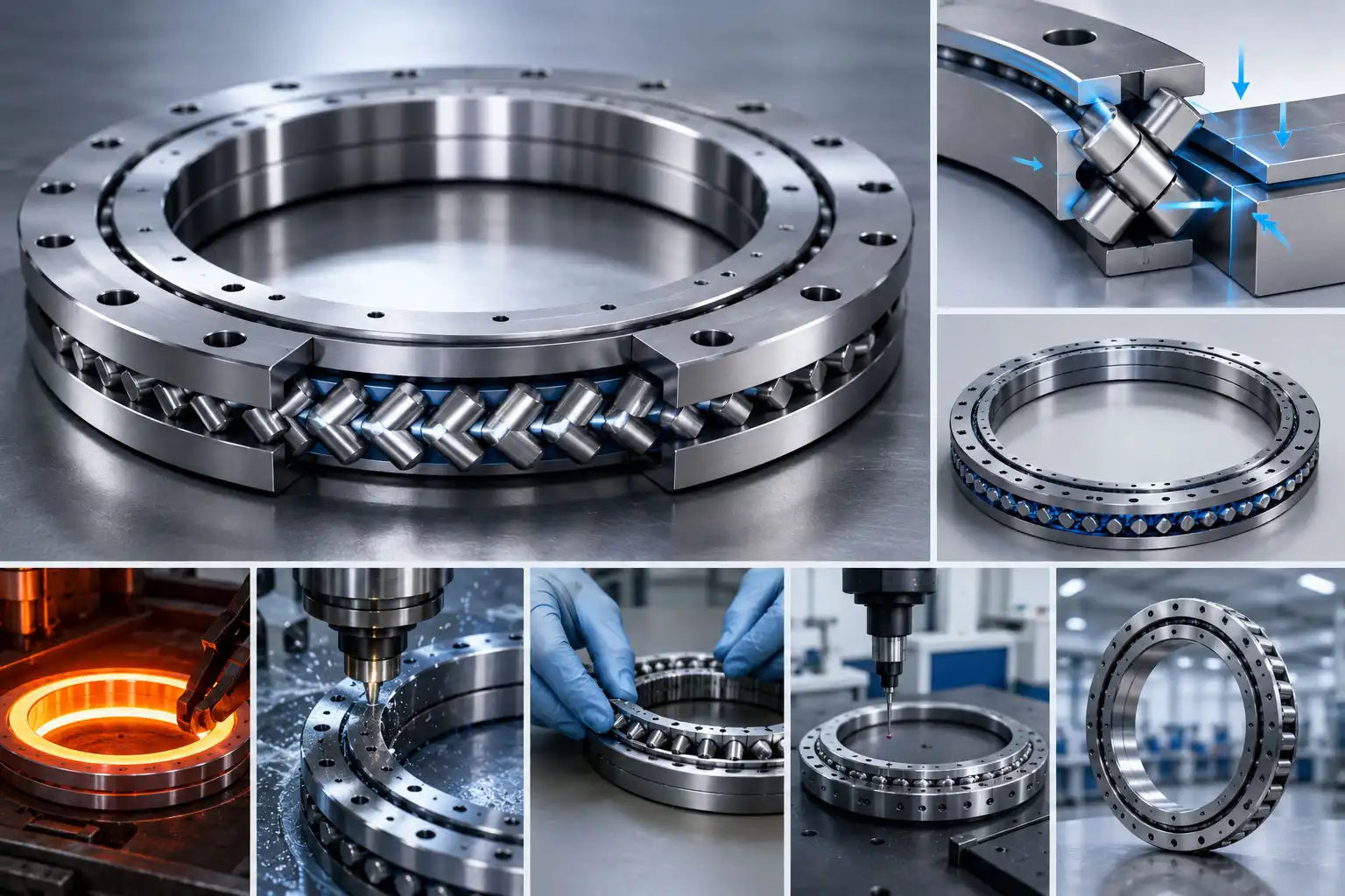 How Are XSU Cross Roller Bearings Preloaded for Accuracy?
