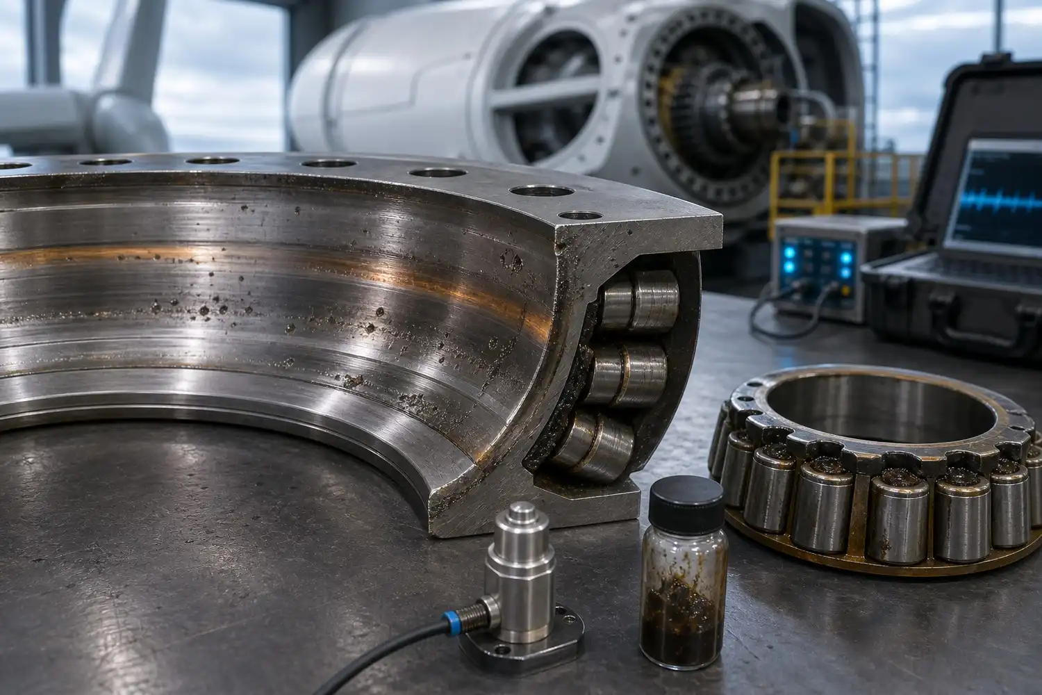 Yini Ebangela Ukwehluleka Kwangaphambi Kwesikhathi Kuma-Wind Turbine Bearings?