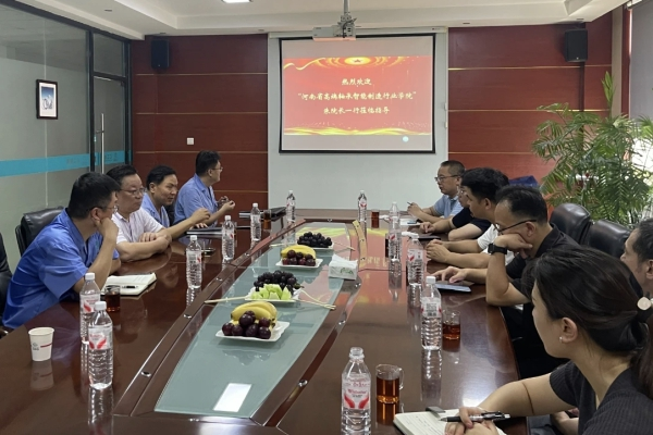 Henan High-End Bearing Intelligent Manufacturing Industry Institute Delegation Visits CHG Bearing